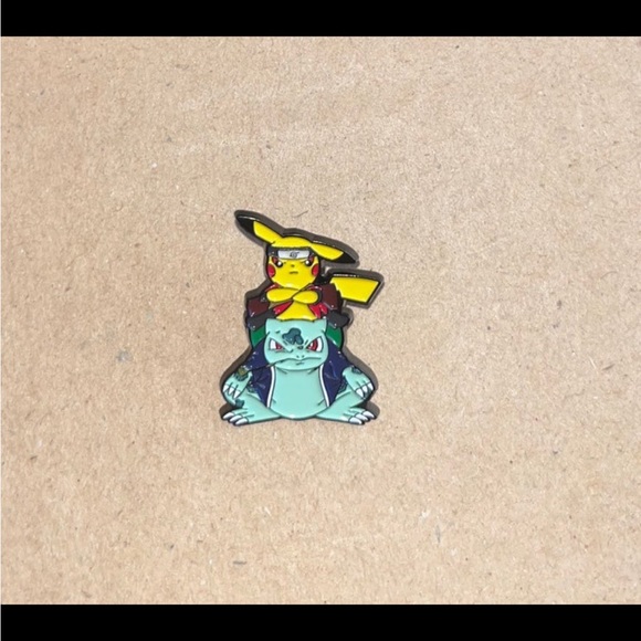 Sage Pikachu /Gamabunta Bulbasaur Pin - Picture 2 of 3